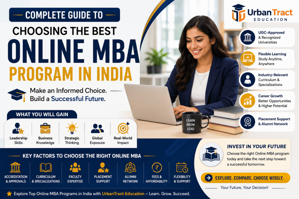 Online MBA program IN India