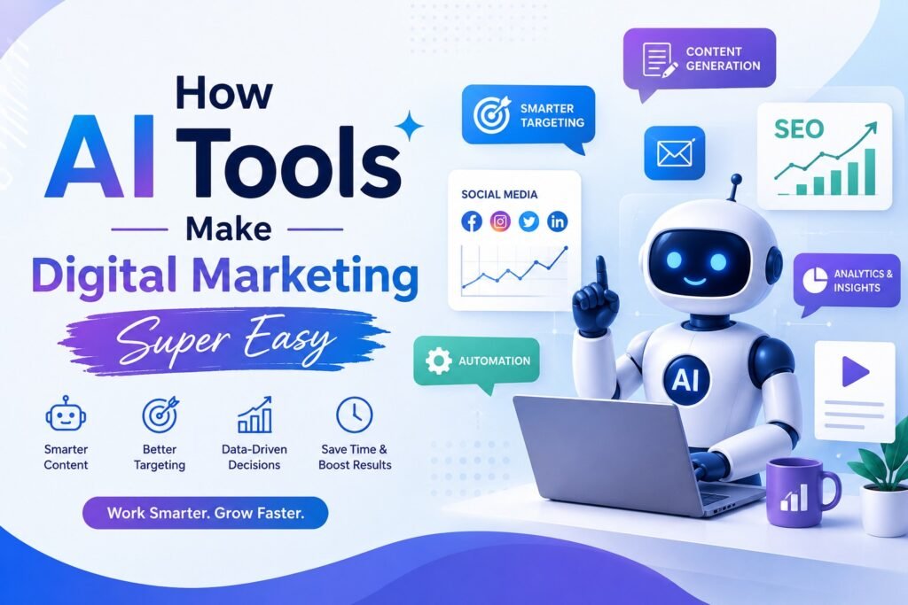 AI Tools make Digital Marketing Easy