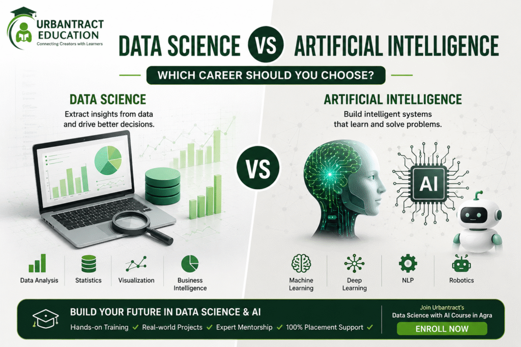 Data science vs AI