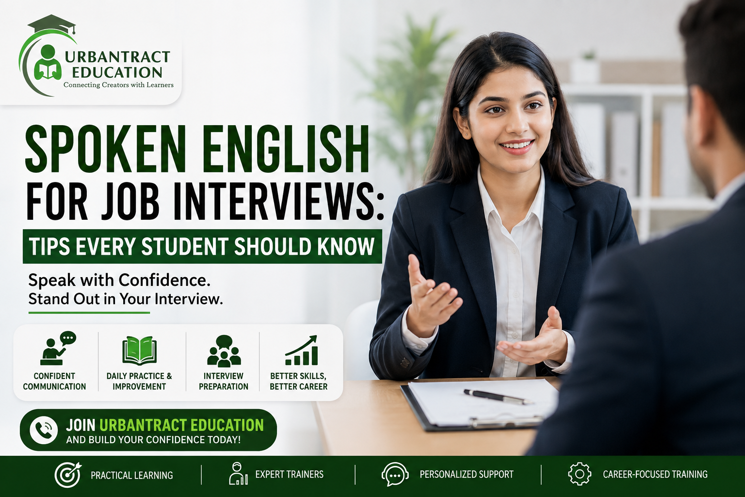 Spoken english for job interviews