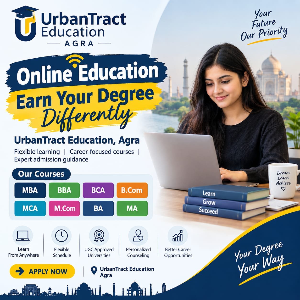 Online Education for Flexible Degree Programs
