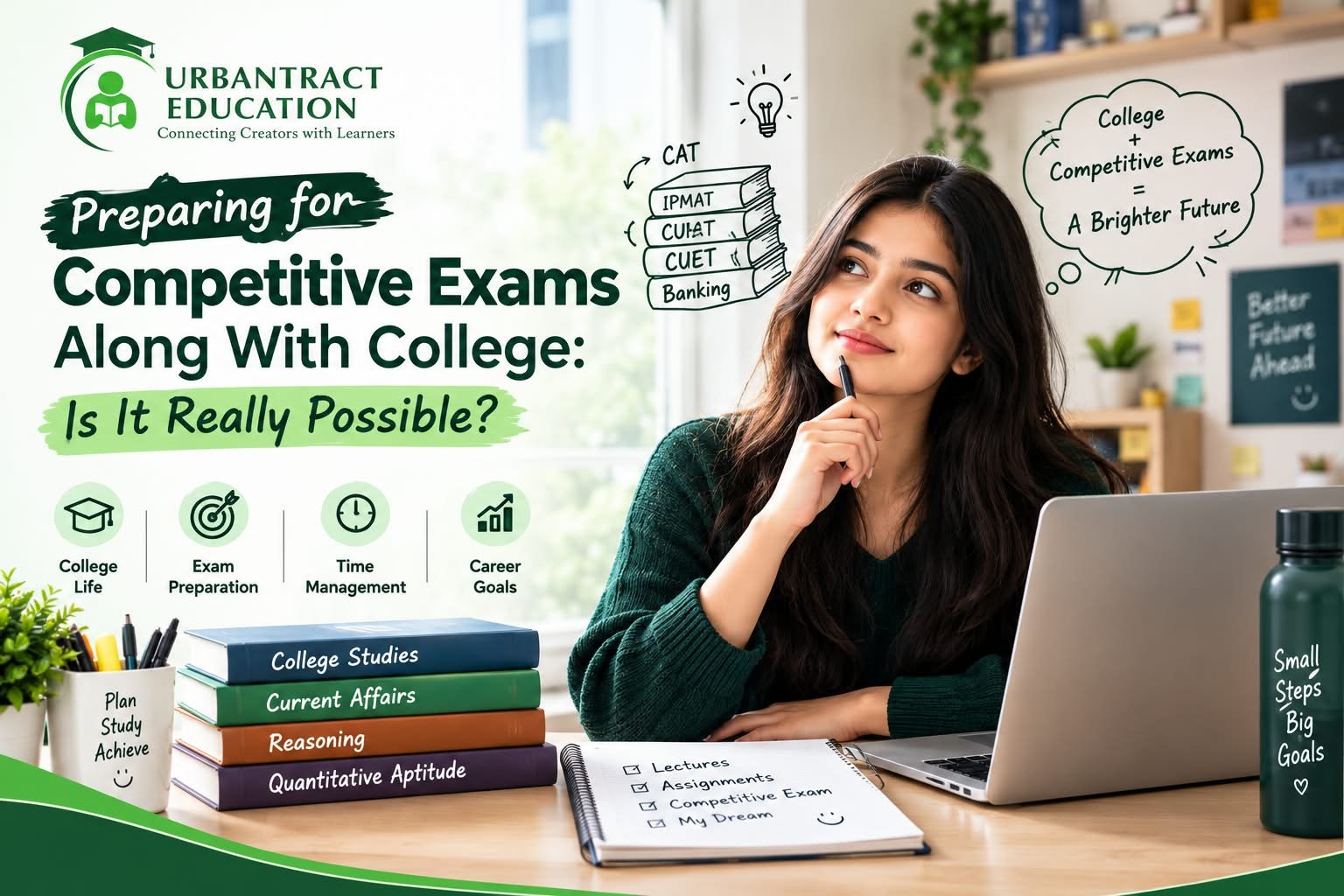 Competitive Exam Preparation With College: Is It Really Possible?