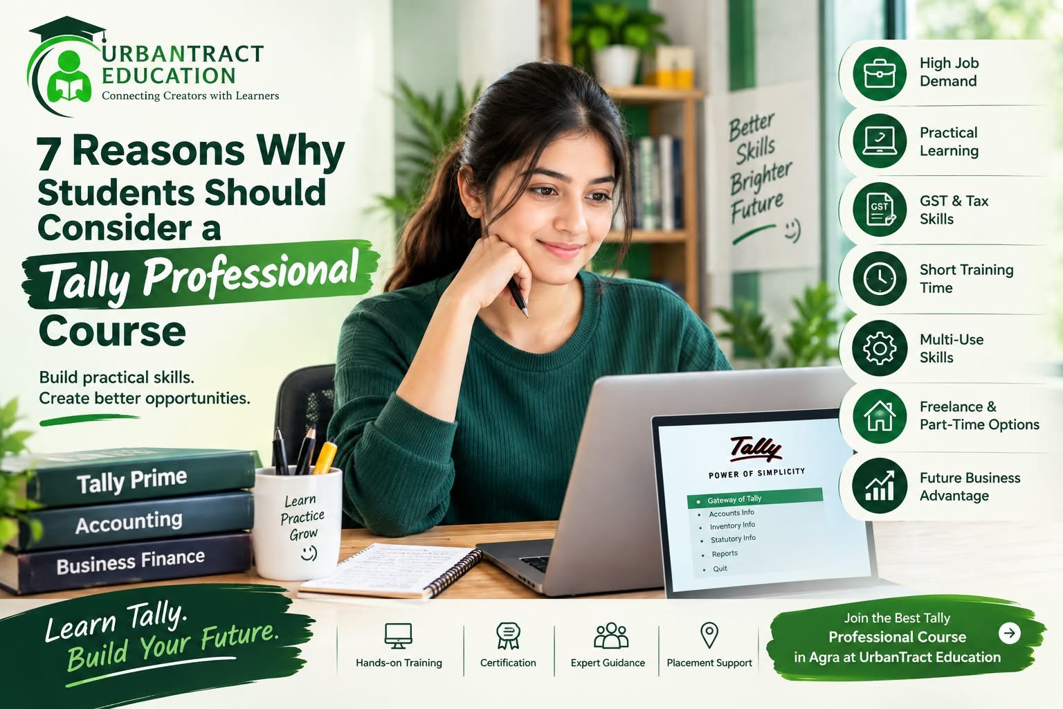 7 Reason to learn Tally Course in Agra