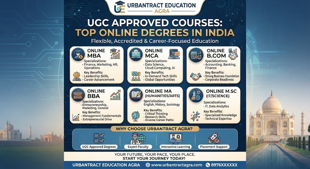 UGC Approved Courses and Online Degrees in India